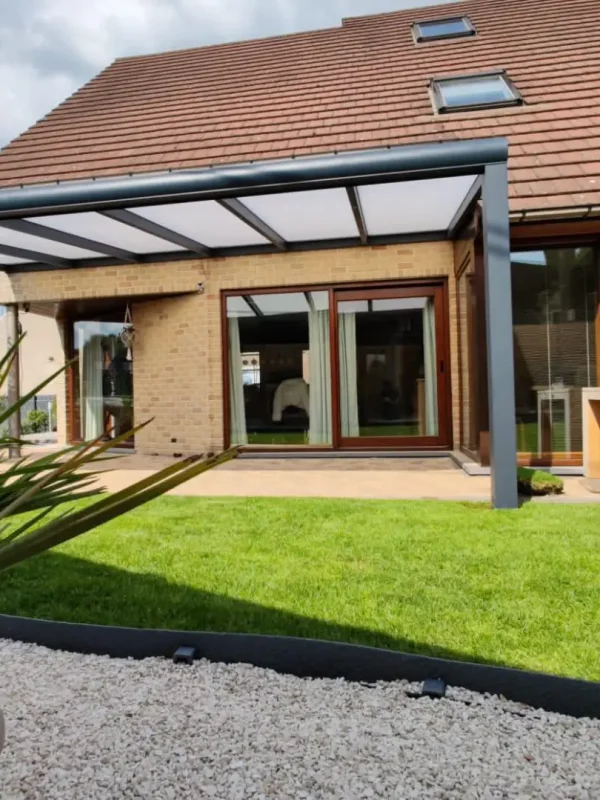 polikarbonát terasz